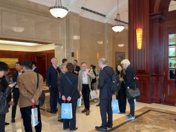 Outside Briefing Room